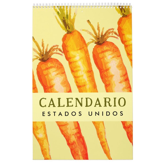 Calendario Naturaleza | Spanish Language USA  2026 Calendar (Cover)