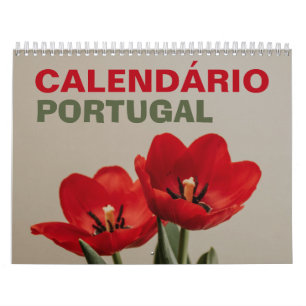Calendário Português Portugal 2026 Portugese Calendar