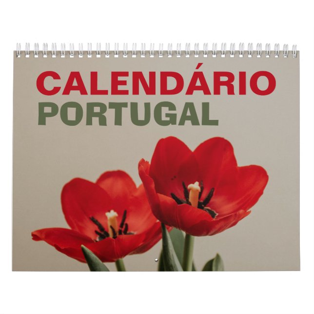 Calendário Português | Portugal 2026 Portugese Calendar (Cover)