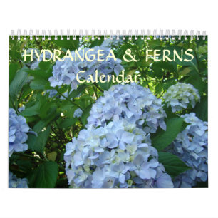 CALENDARS HYDRANGEAS & FERNS Calendar Gifts