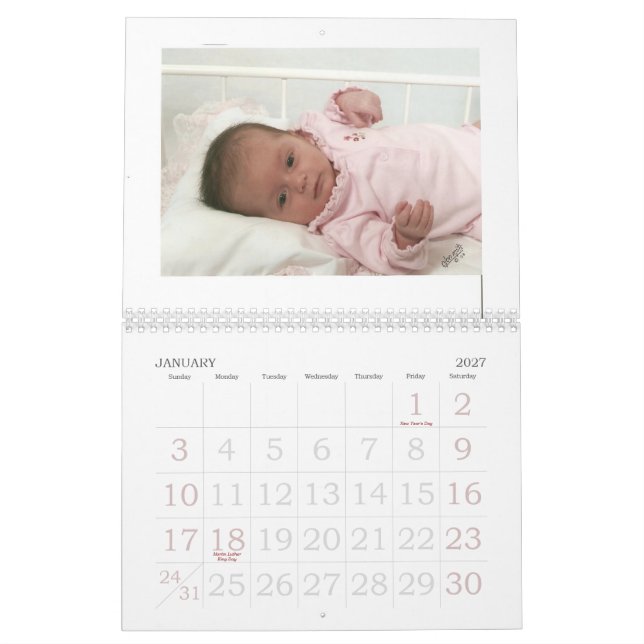 calender1 calendar (Jan 2027)