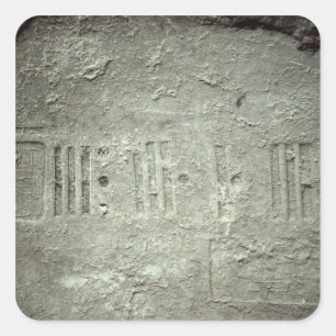 Calender Square Sticker