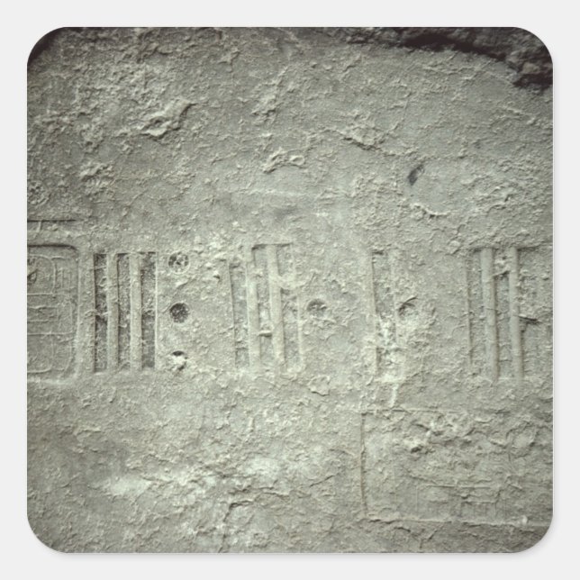 Calender Square Sticker (Front)