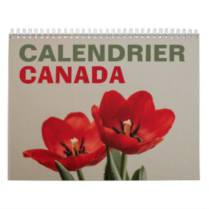Calendrier Canada    2025 French Canadian  Calendar