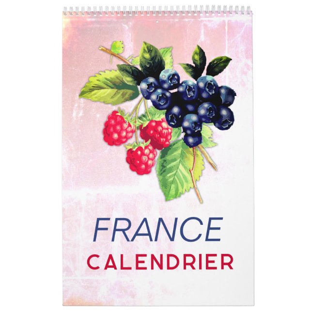 Calendrier France avec Jours Fériés | 2026 Wall Calendar (Cover)