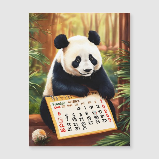 Calendrier Photo Panda Surprise (Front)