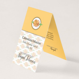 Calendula Homemade Bath & Body Label Gift Tag