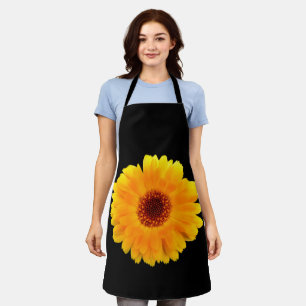 Calendula Officinalis All Over Print Apron