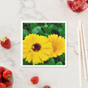 Calendula Officinalis Paper Napkins