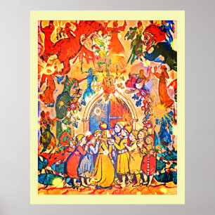 Calennig New Year Poster