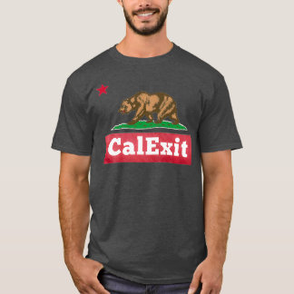 CalExit California Exit United States Secede T-Shirt