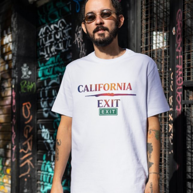 Calexit: California Independence - Political State T-Shirt (#Political #State #USA #Trendy)