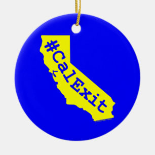 CalExit Ceramic Ornament
