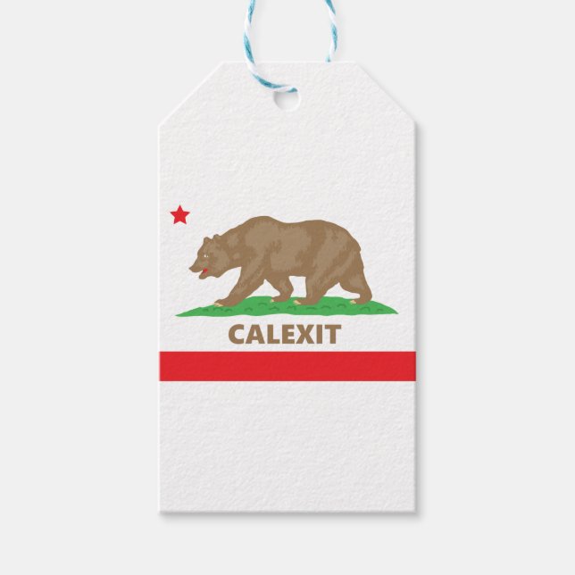 Calexit Gift Tags (Front)