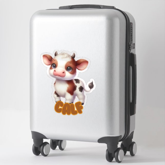 CALF - NURSERY STICKER (Suitcase)