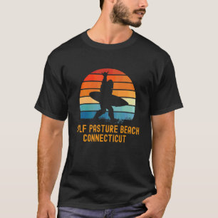 Calf Pasture Beach Connecticut Sasquatch Souvenir T-Shirt