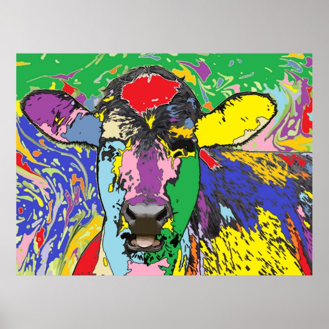 Calf Portrait 4 Poster (Front)