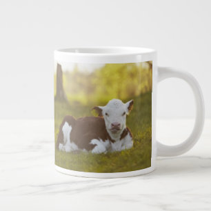 Calf Resting Large Coffee Mug
