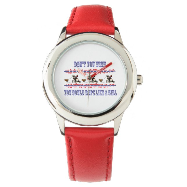 Calf Roping Watch (Front)