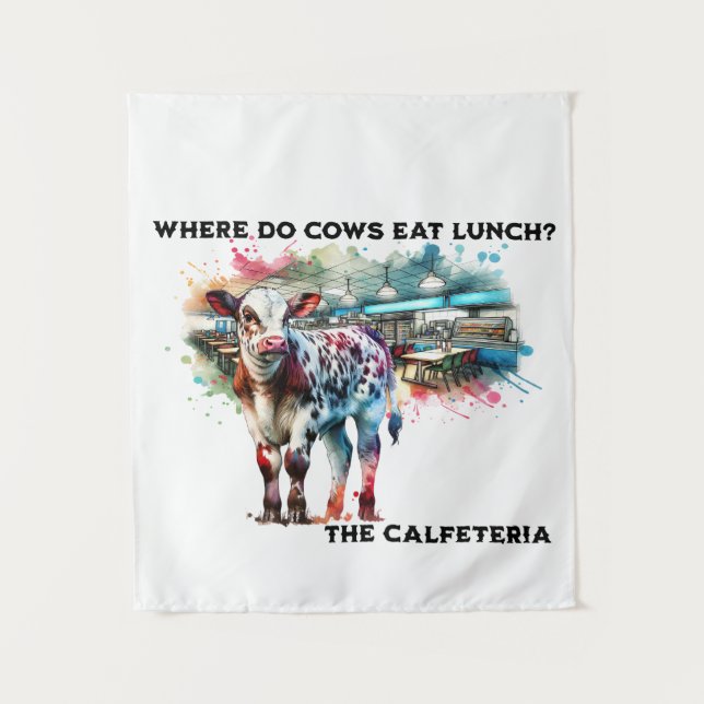 "Calfeteria" Tapestry (Front)