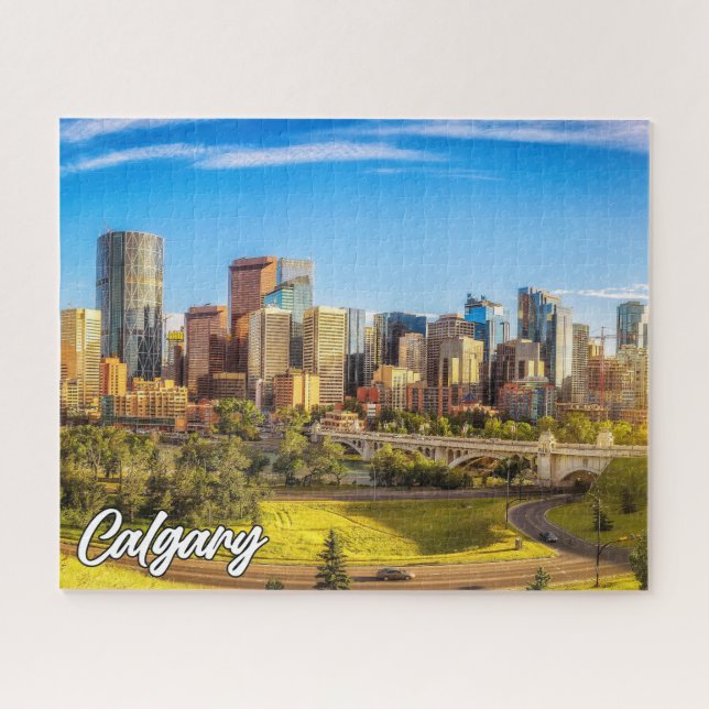 Calgary, Alberta, Canada Jigsaw Puzzle (Horizontal)