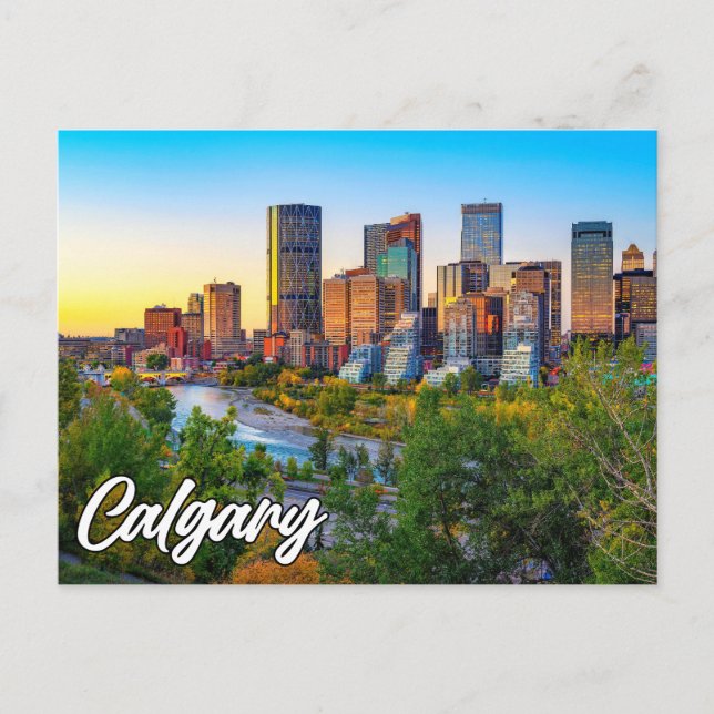 Calgary, Alberta, Canada Postcard (Front)