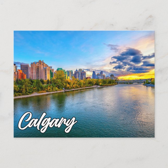 Calgary, Alberta, Canada Postcard (Front)