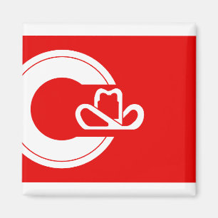 Calgary, Alberta flag Magnet