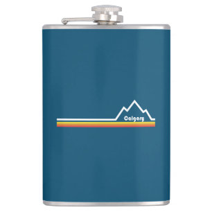 Calgary, Alberta Hip Flask
