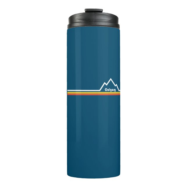 Calgary, Alberta Thermal Tumbler (Front)