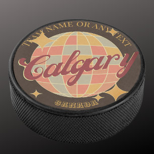 Calgary Canada City table tennis  Hockey Puck