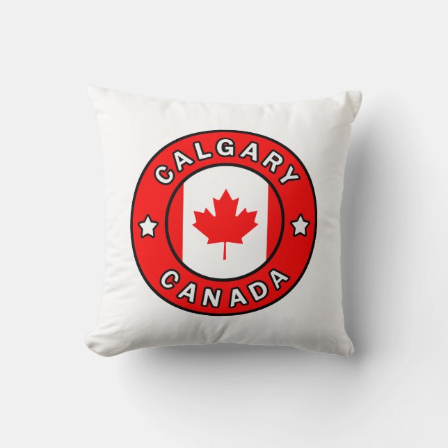 Calgary Canada Cushion (Front)