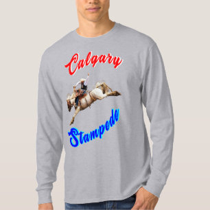 Calgary Canada Horses July Riders Calgary Stampede T-Shirt