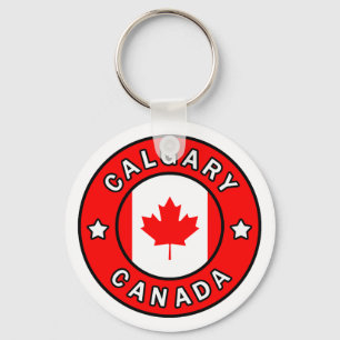 Calgary Canada Key Ring