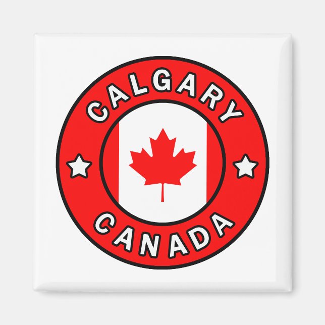 Calgary Canada Magnet (Front)