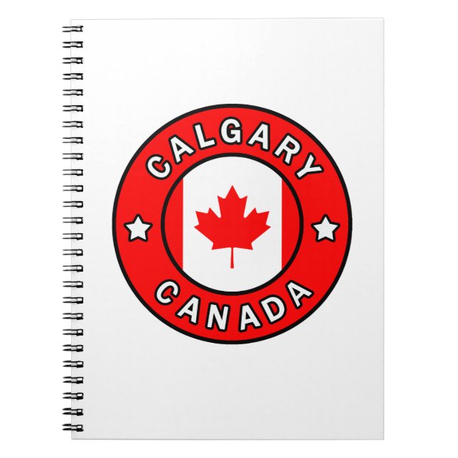Calgary Canada Notebook (Front)