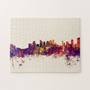 Calgary Canada Skyline Jigsaw Puzzle