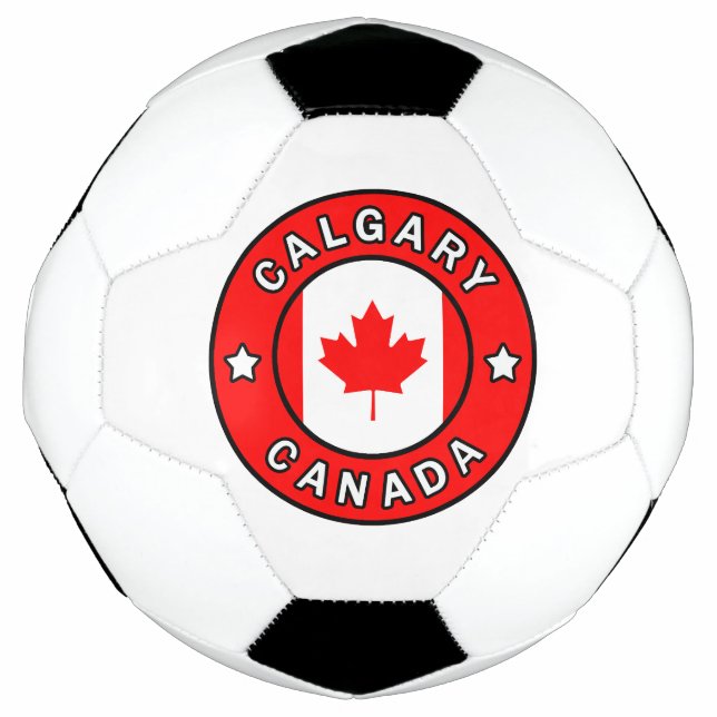 Calgary Canada Soccer Ball (Front)