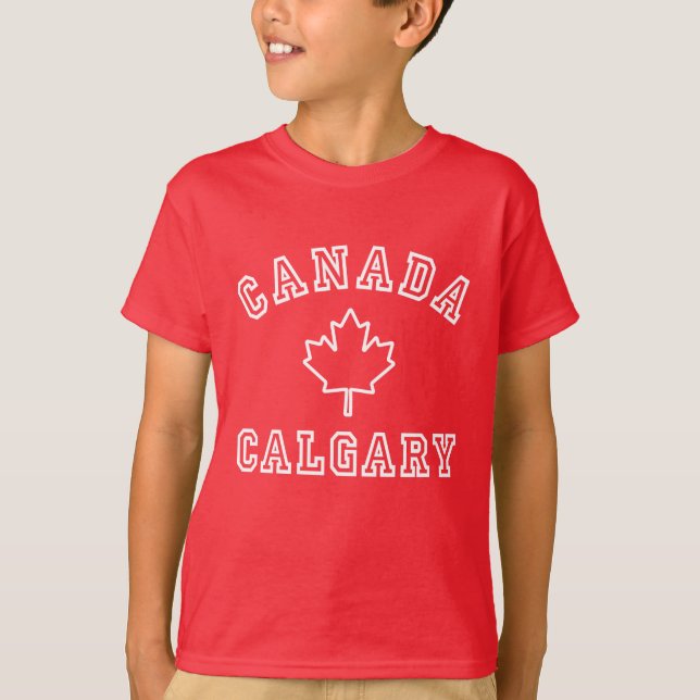 Calgary Canada T-Shirt (Front)