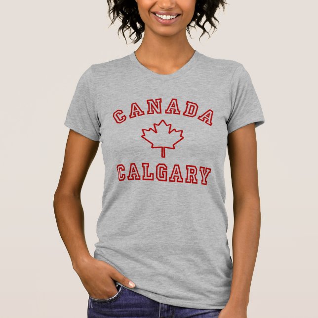 Calgary Canada T-Shirt (Front)