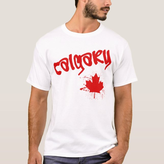 Calgary Graffiti T-Shirt (Front)