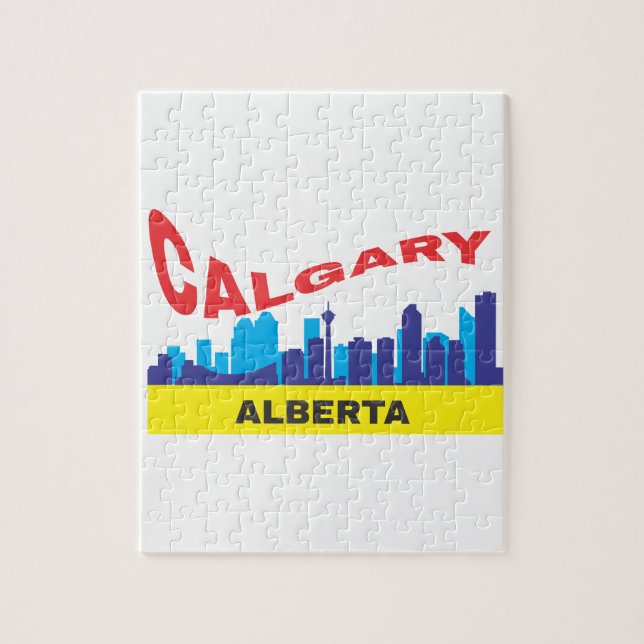 Calgary Jigsaw Puzzle (Vertical)