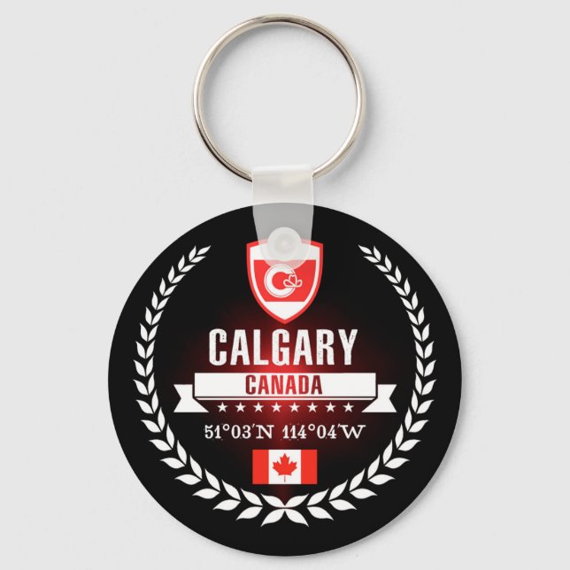 Calgary Key Ring (Front)