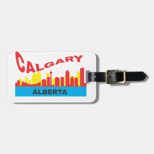 Calgary Luggage Tag