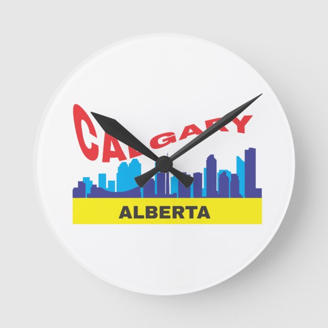 Calgary Round Clock (Front)