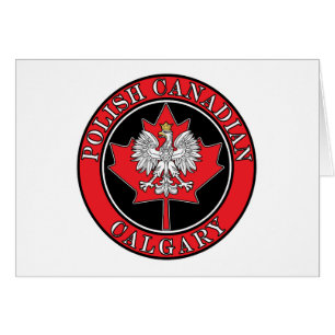 Calgary Round Polish Canadian Leaf