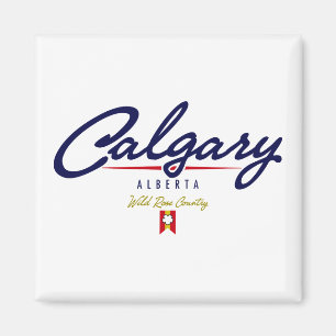 Calgary Script Magnet