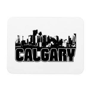 Calgary Skyline Magnet