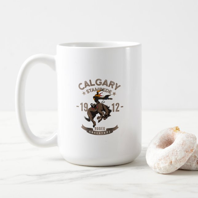 Calgary Stampede Rodeo | Classic Mug #15 (With Donut)