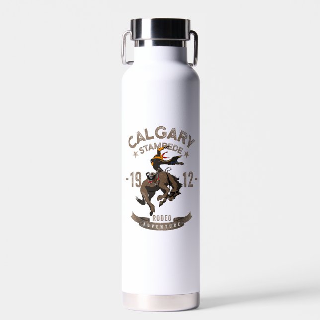 Calgary Stampede Rodeo | Water Bottle (Front)